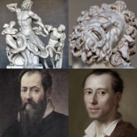 Plato, Laocoön, Vasari, Winckelmann, schrijven over kunst, impressie
